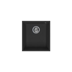 Elleci Undermount Bowl Black 380x440mm 08-ELGQ100-40