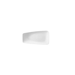 Vital Rectangle Plate White 80mm 