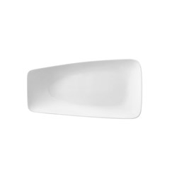 Vital Rectangle Plate White 195mm 