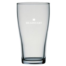 Conical Headstart Beer Glass 425ml Certified Nucleated