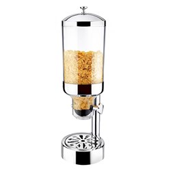 Metro Cereal Dispenser Glass & Stainless Steel 8L