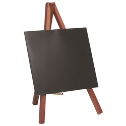 Wooden Mini Tripod Chalkboard Set Dark 150x240mm