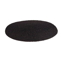 Non-Slip Mesh Round Bar Tray Mat Black 310mm 