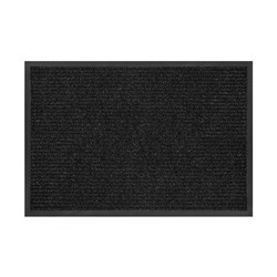 Ribbed Entrance Mat Pepper Black 1200x1800mm