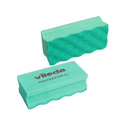 Vileda Pureactive Scourer Sponge Green & Green