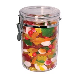 Acrylic Canister Clear 1.8l