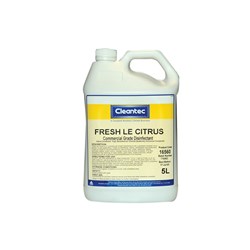 Cleantec Fresh Le Citrus Disinfectant 5L