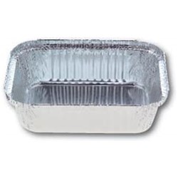 Rectangle Foil Takeaway Tray 203x153x51mm