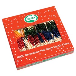 Club Frilled Toothpicks