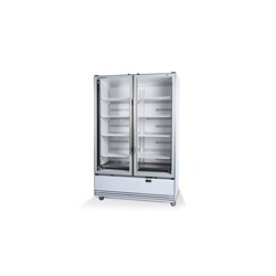 Fridge U/R 2Dr Glass 1079Lt Bme1200n-A 1280X795x2005mm