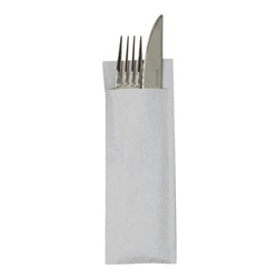 5670139 - Paper Cutlery Pouch White 190x65mm