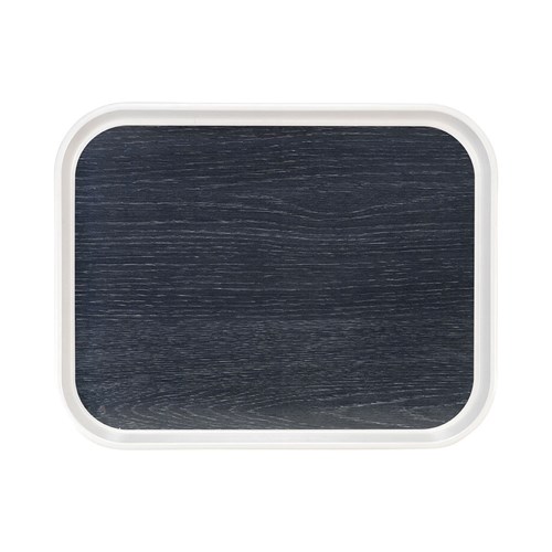 Poly-Styl Tray Ash Grey Wood Look 460x360mm 