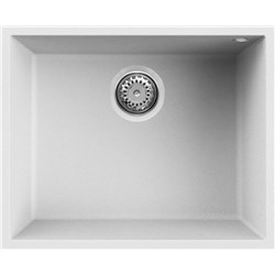 08-ELKQ105-96 - Elleci Kertek+ Crisp White 500X400 Undermount Sink