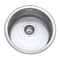 14-ORBIT2 - B&F Orbit Round Flat Base Sink