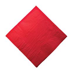 3447703 - Dinner Napkin 2 Ply Red 400mm