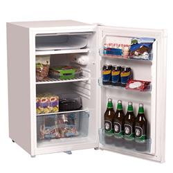 Compressor Style Mini Bar Fridge Freezer White 125l