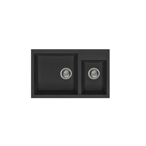 08-ELGQ440-40T - Elleci Quadra Black Granite