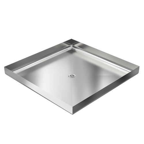 B&F Fabricated Shower Tray | 925 x 925 | 26-SF6